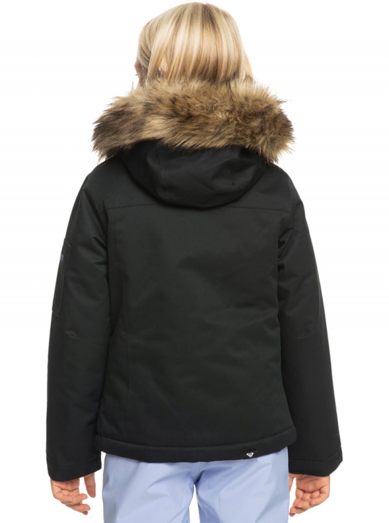 Girls' Roxy Meade Technical Snowboard Jackets | 08567-QZFY