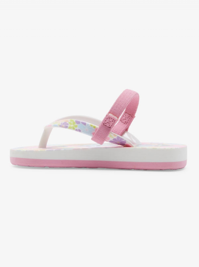 Girls' Roxy Pebbles Sandals | 75892-DJKQ