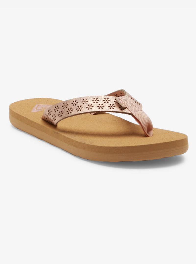 Girls' Roxy Porto Motif Sandals | 74803-IQWP