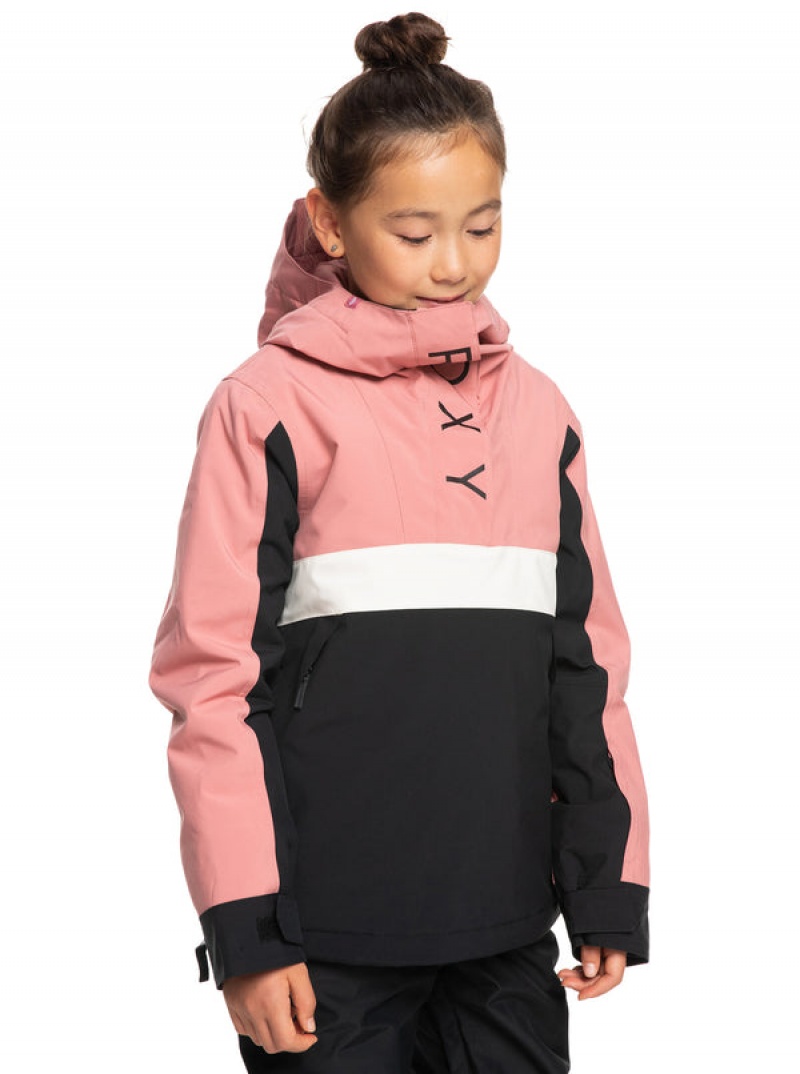 Girls' Roxy Shelter Technical Snowboard Jackets | 90547-VGMP