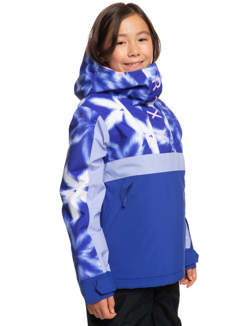 Girls' Roxy Shelter Technical Snowboard Jackets | 42367-SXFB