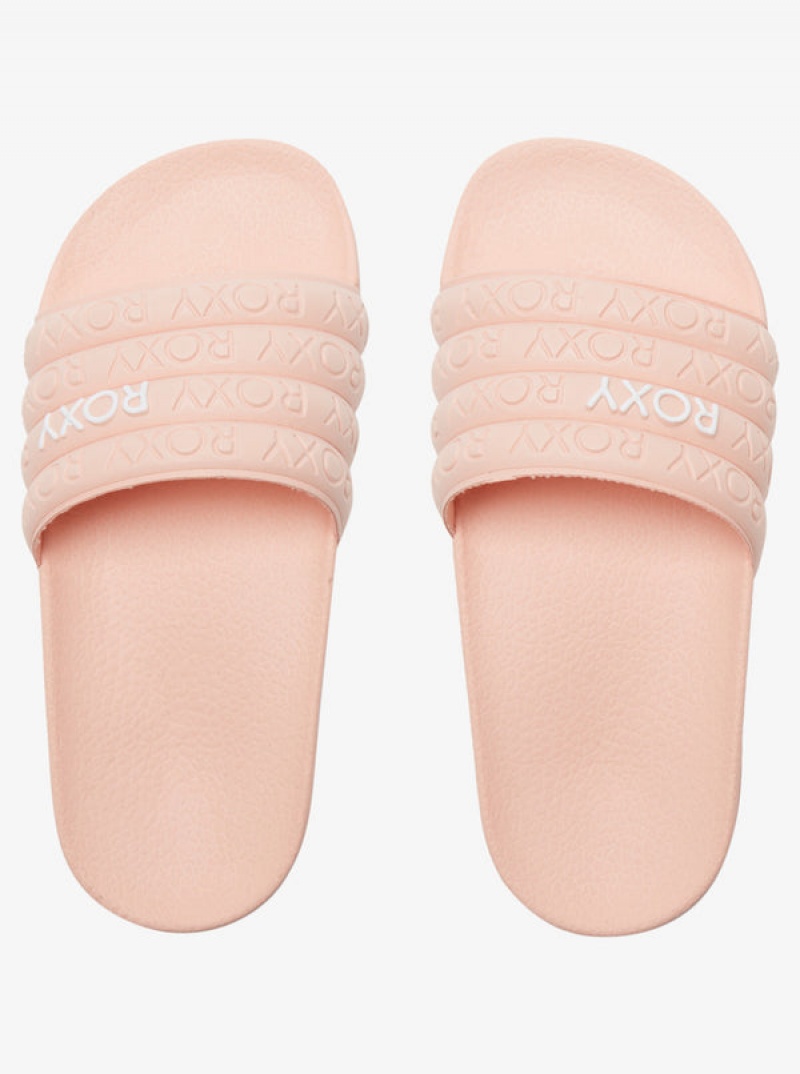 Girls' Roxy Slippy Water-Friendly Sandals | 61839-NCLW