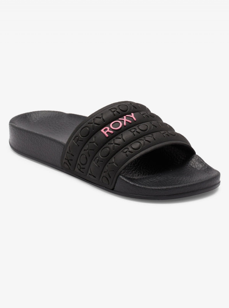 Girls' Roxy Slippy Water-Friendly Sandals | 39761-JIBS