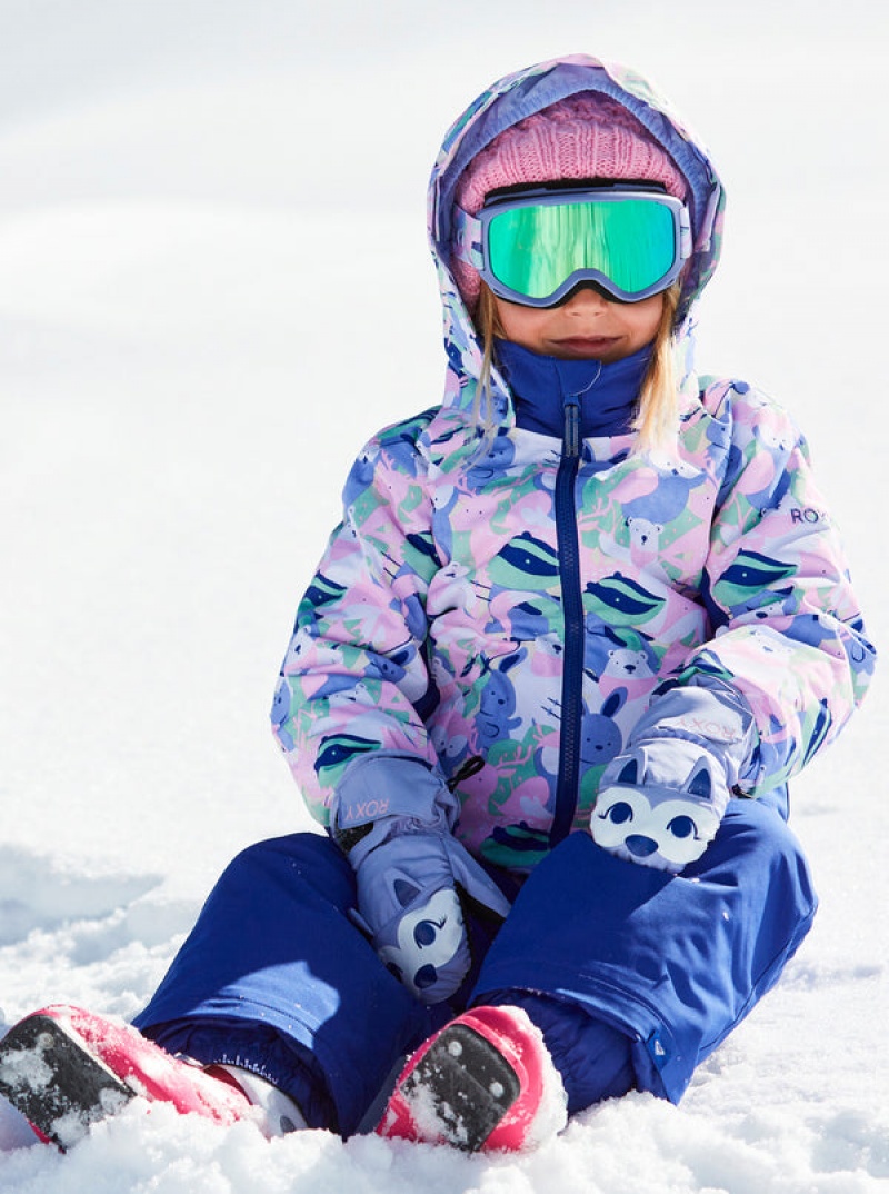 Girls' Roxy Snows Up Technicalboard/Ski Gloves | 90136-FYZJ