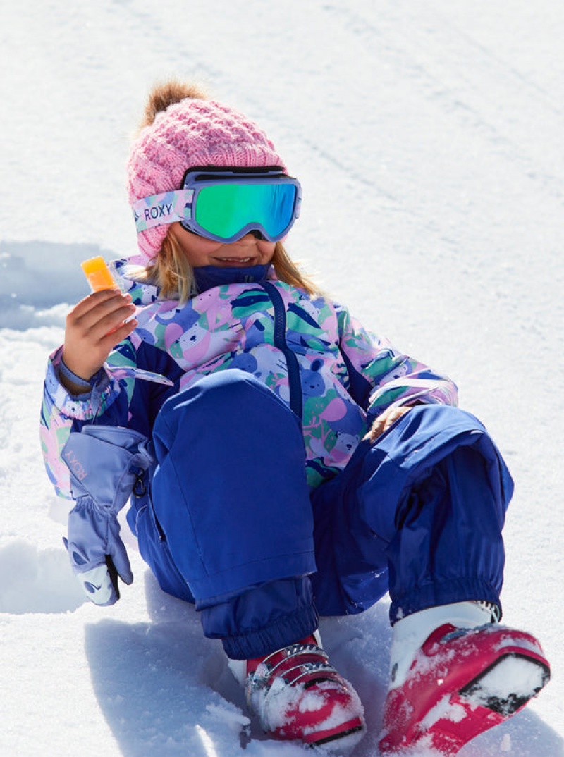 Girls' Roxy Snowy Tale Technical Snowboard Jackets | 25164-YTPO