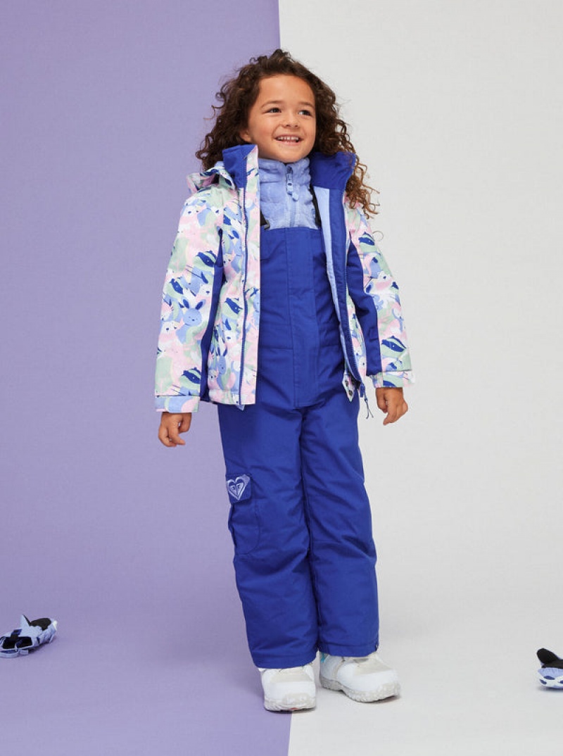 Girls' Roxy Snowy Tale Technical Snowboard Jackets | 25164-YTPO