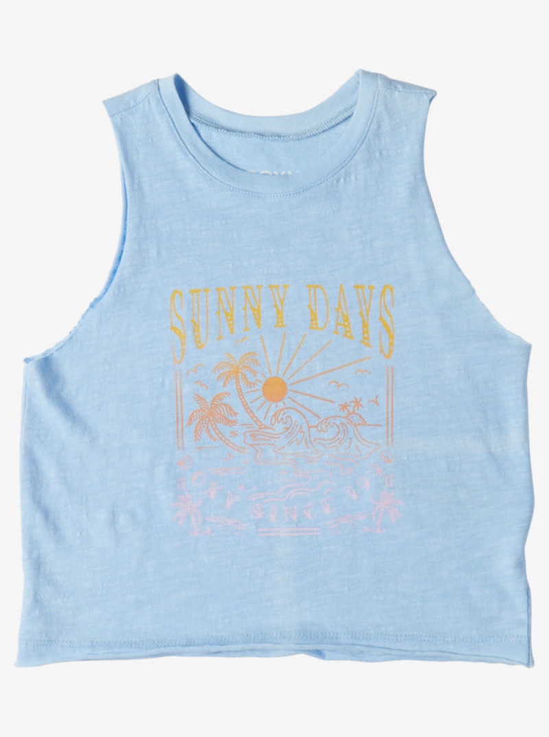 Girls\' Roxy Sunny Days Muscle Tanks | 13279-AVGL