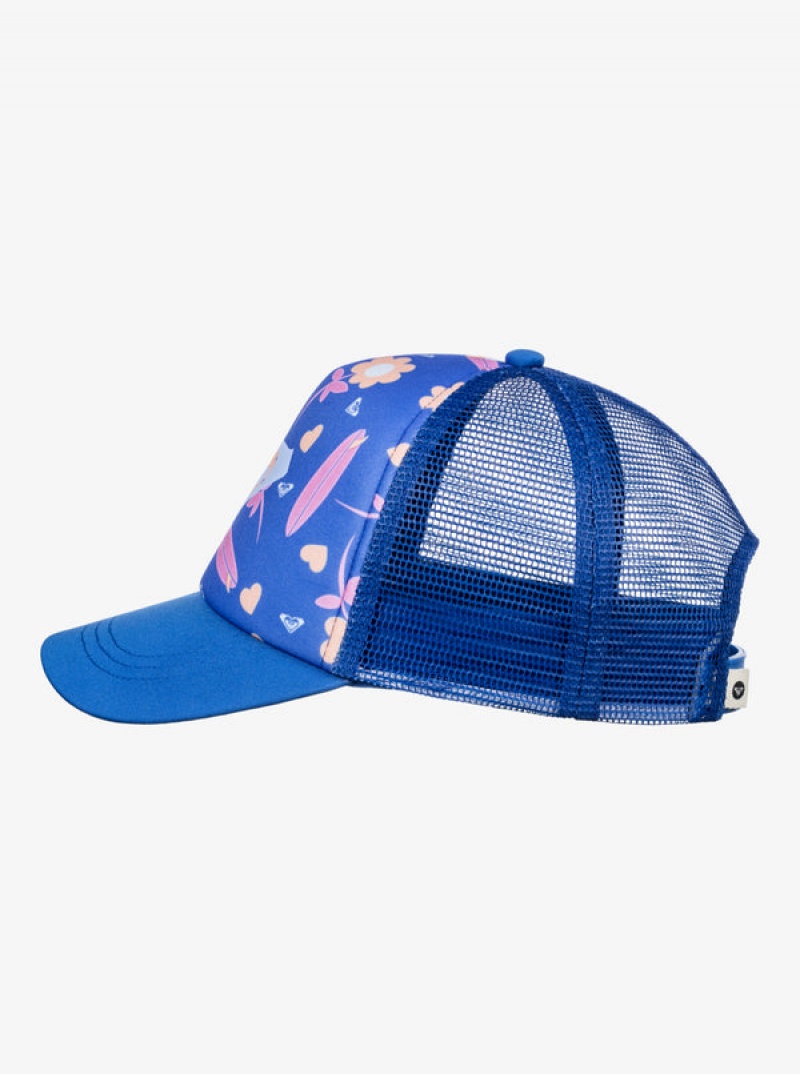 Girls' Roxy Sweet Emotions Trucker Hats | 29603-AJUS