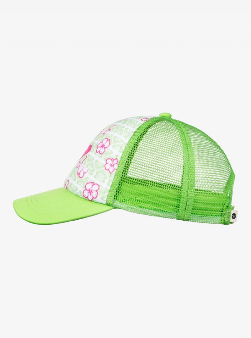 Girls' Roxy Sweet Emotions Trucker Hats | 57064-PDFM