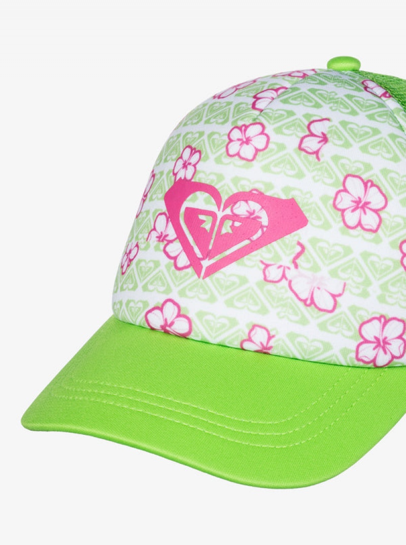 Girls' Roxy Sweet Emotions Trucker Hats | 57064-PDFM