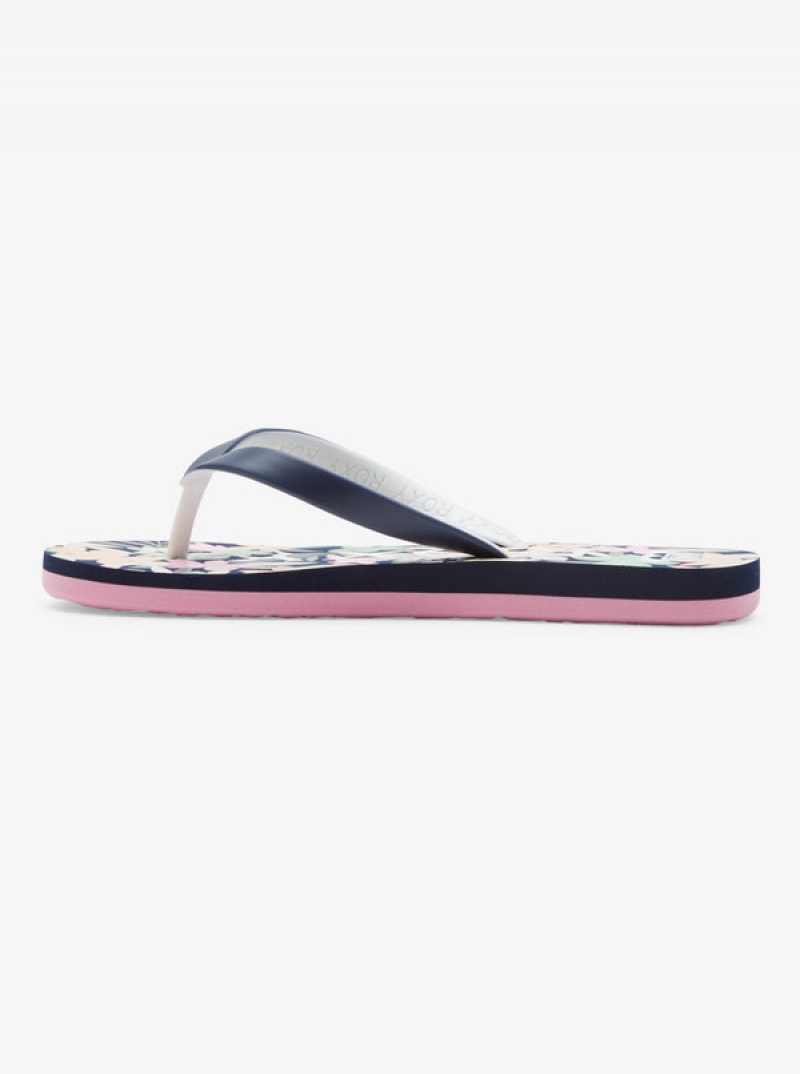 Girls' Roxy Tahiti Flip Flops | 56287-KCVN