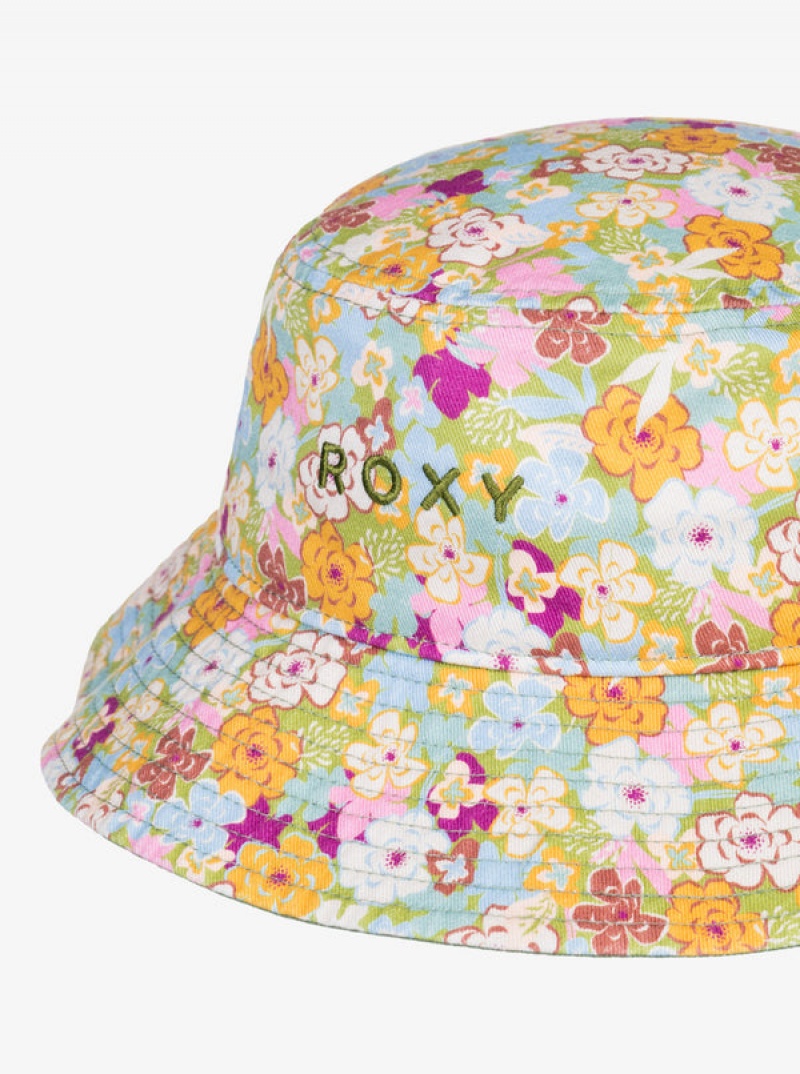 Girls' Roxy Tiny Honey Bucket Hats | 16345-PFIT