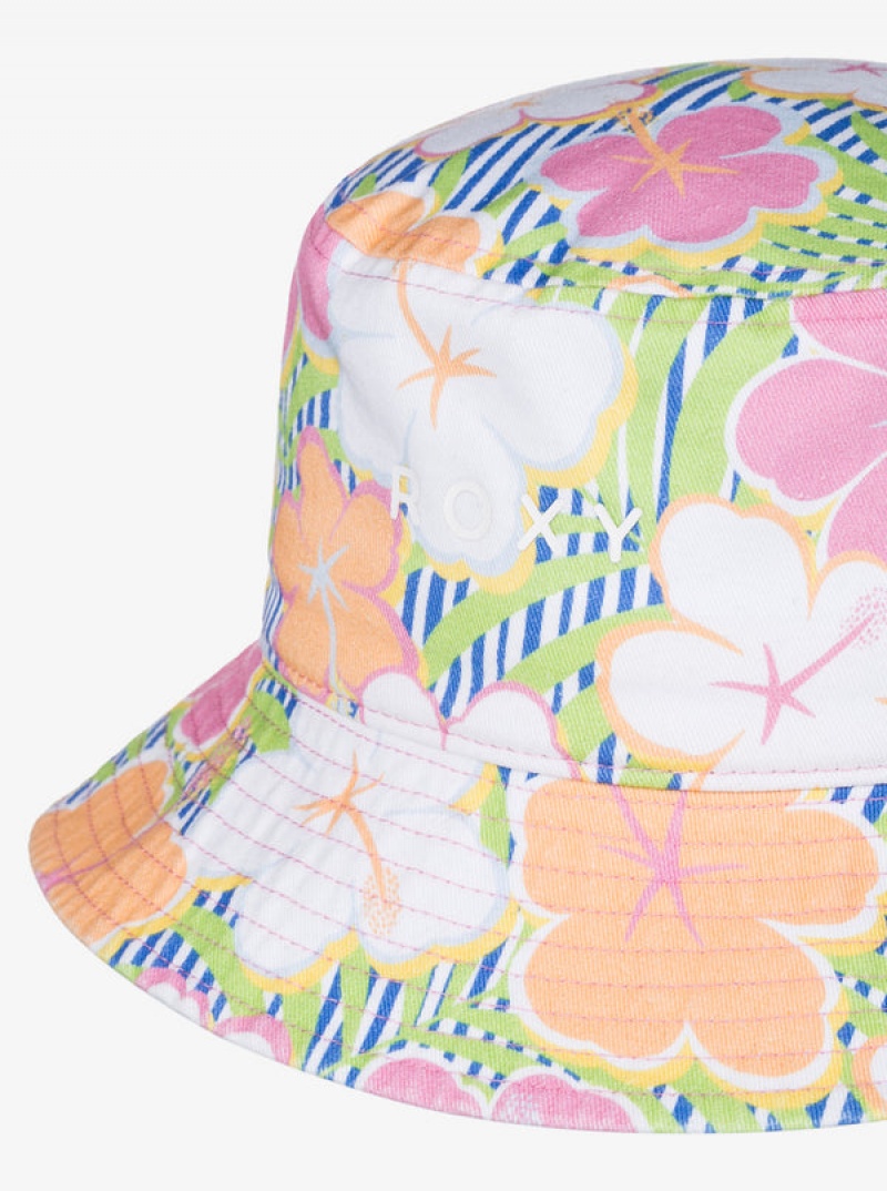 Girls' Roxy Tw Jasmine Paradise Sun Hats | 35478-MLUS