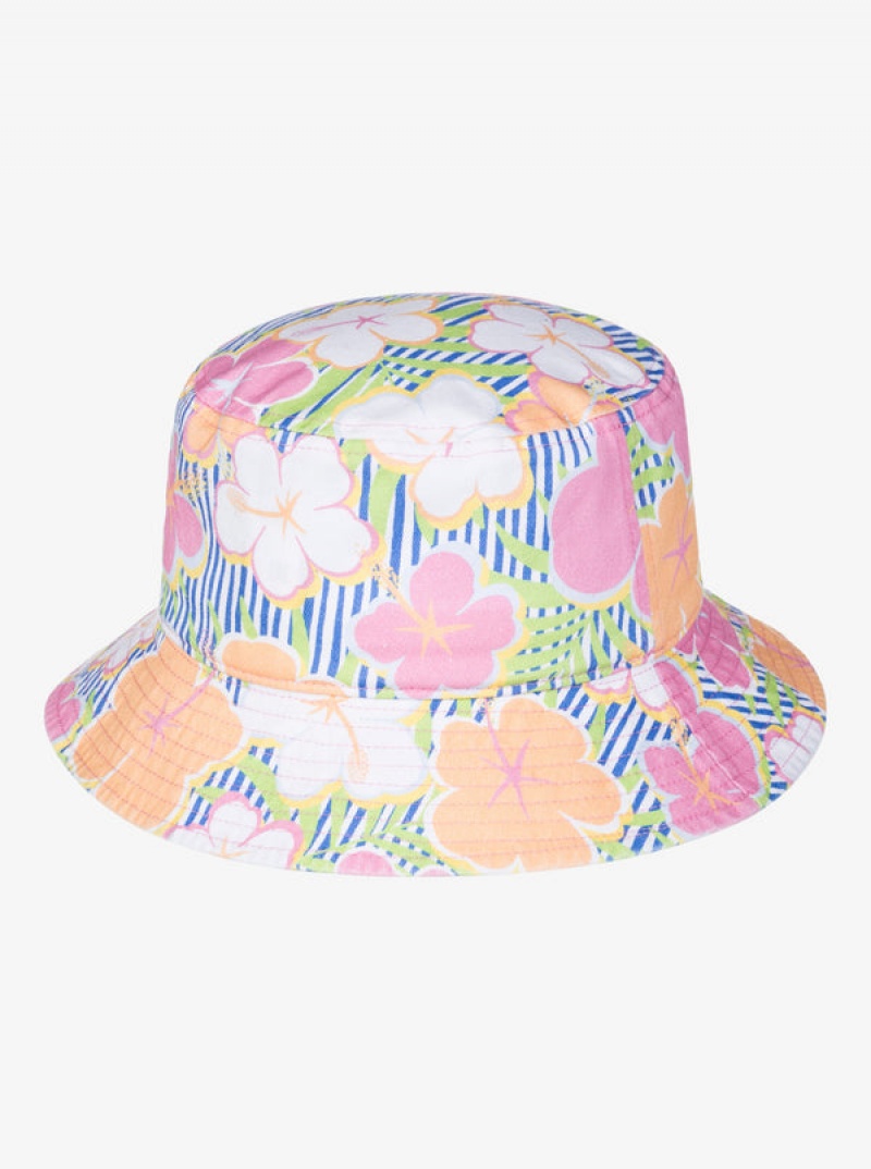 Girls' Roxy Tw Jasmine Paradise Sun Hats | 35478-MLUS