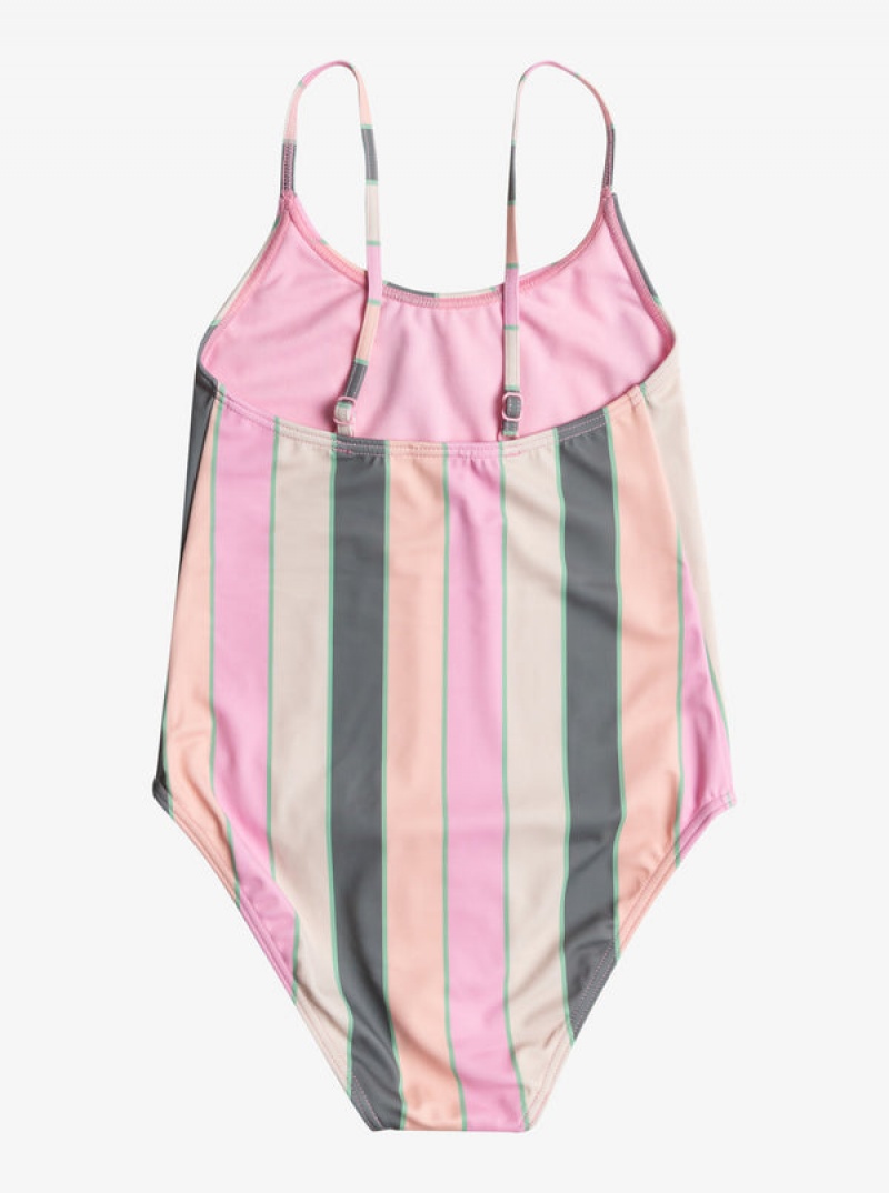 Girls' Roxy Very Vista One-Piece Swimwear | 01325-FVIZ