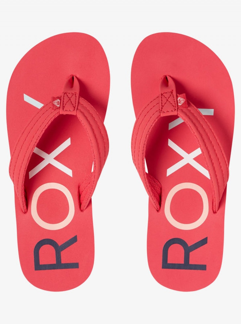 Girls' Roxy Vista Flip Flops | 39075-BAUW