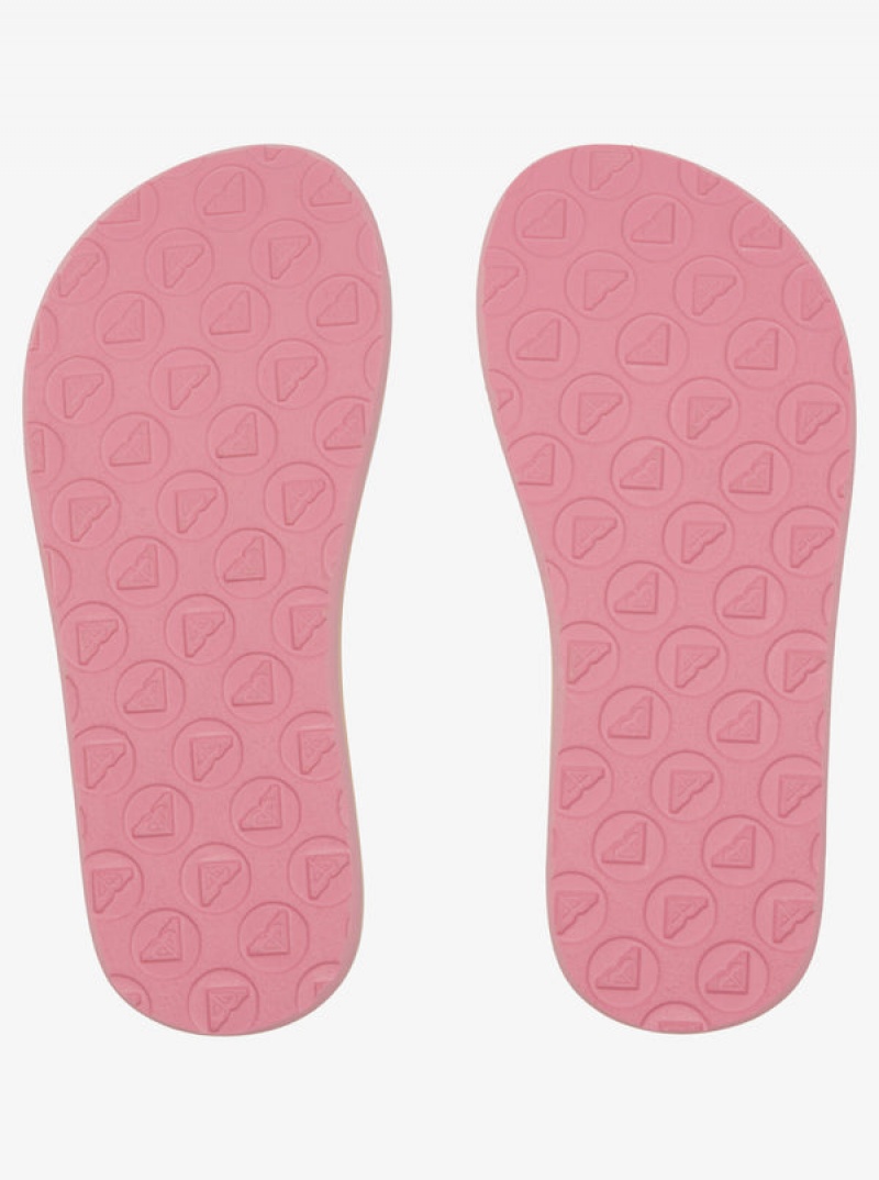 Girls' Roxy Vista Loreto Flip Flops | 80165-WYZX