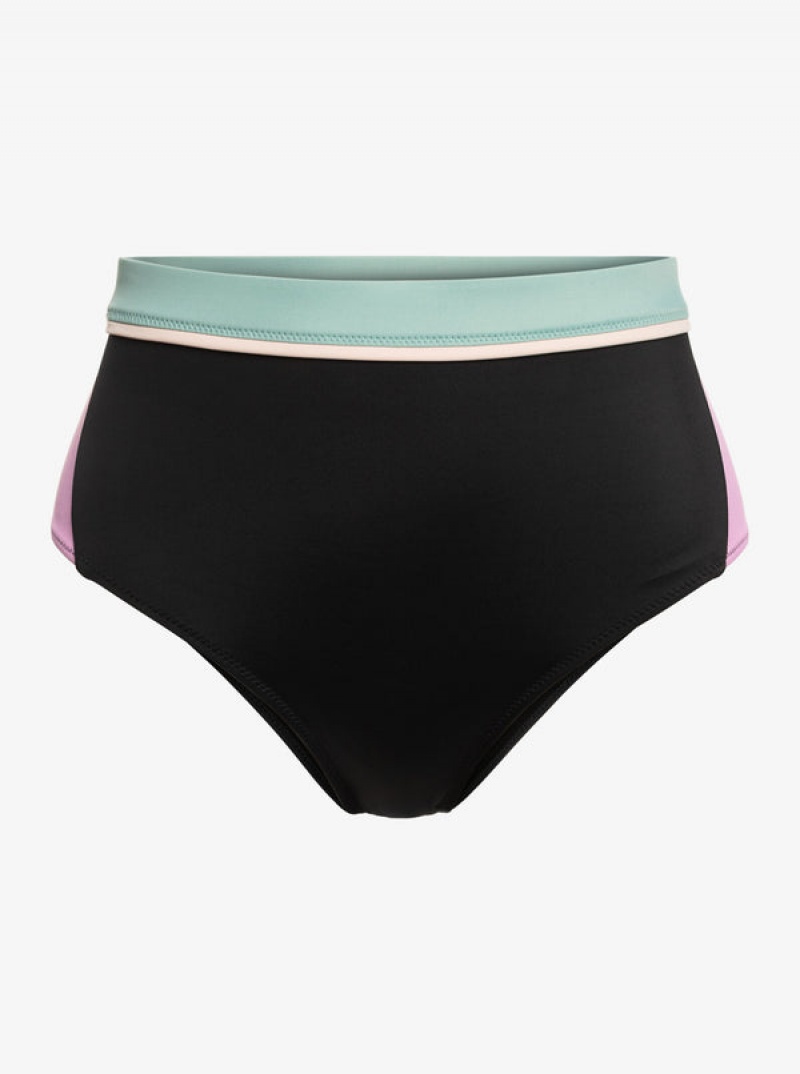 Roxy Active High Waist Bikini Bottoms | 19786-DIWP