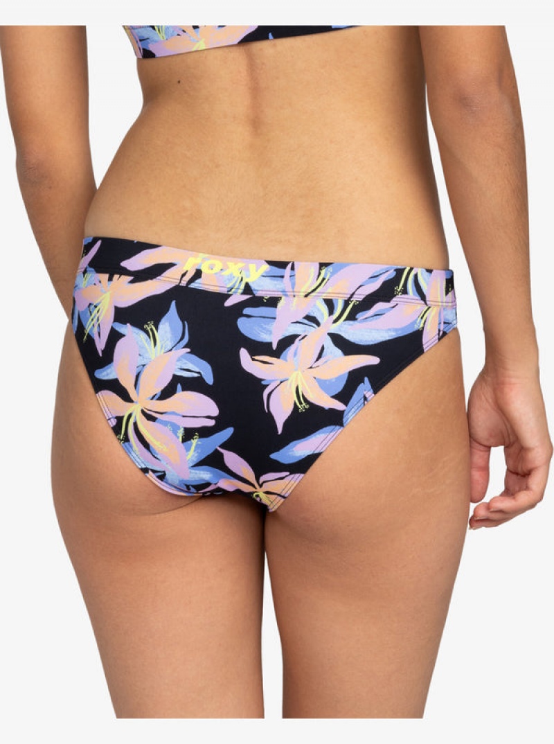 Roxy Active Printed Bikini Bottoms | 81506-EYCU