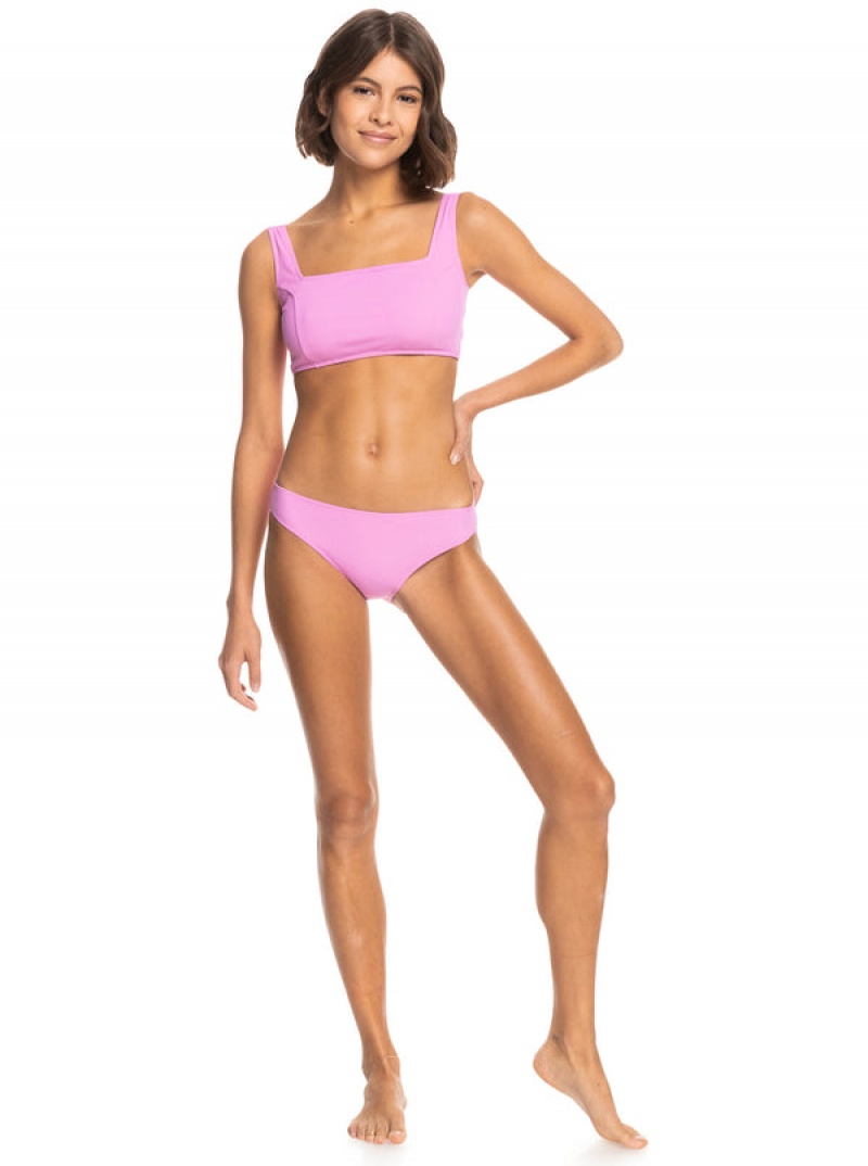 Roxy Active Rib Hipster Bot Bikini Bottoms | 30169-BADL