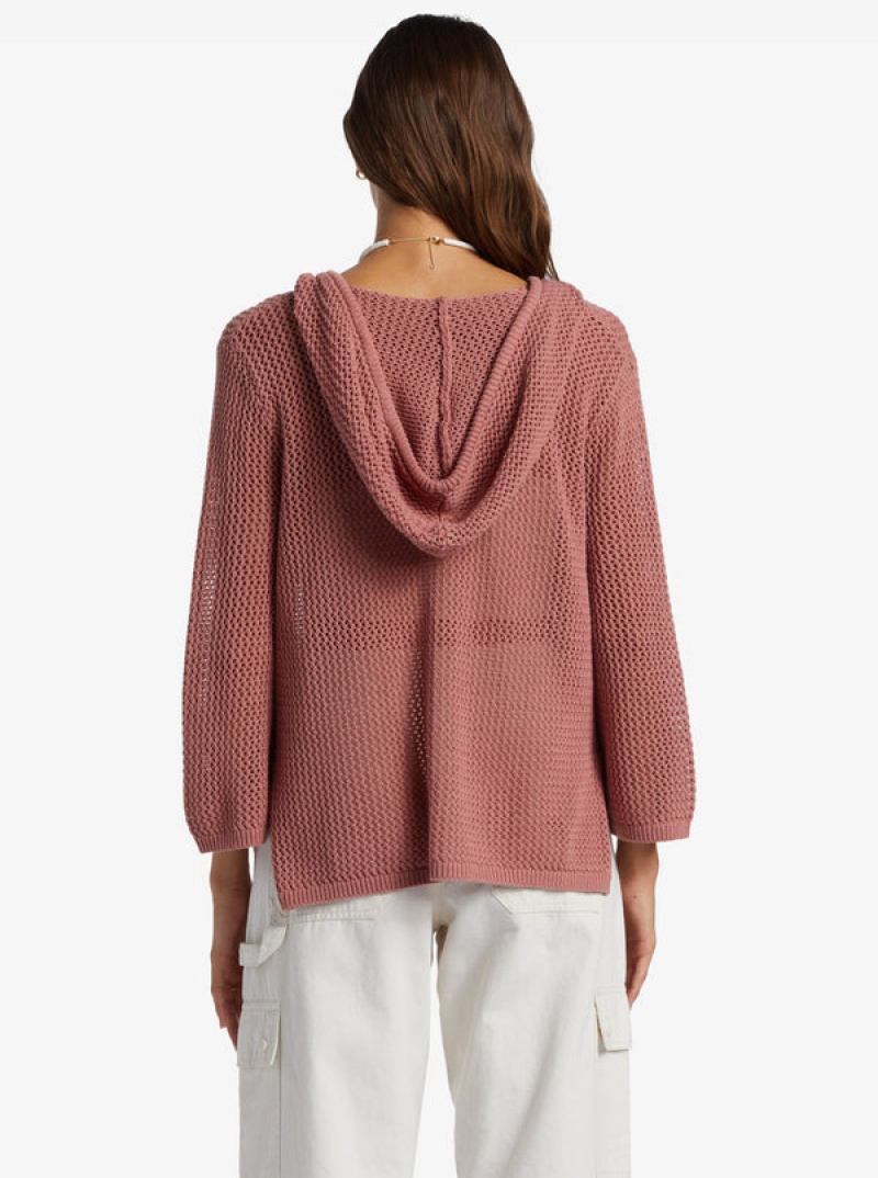 Roxy After Beach Break V-Neck Sweaters | 85230-UPHG