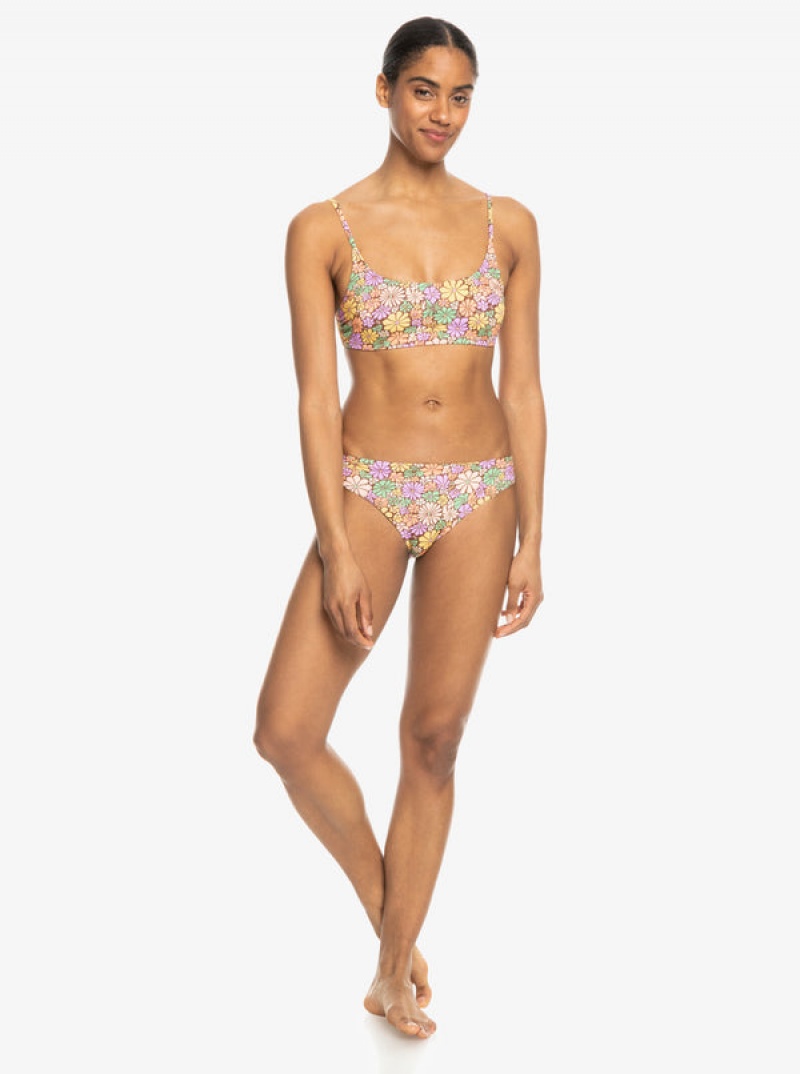 Roxy All About Sol Bralette Bikini Tops | 15379-OLIK