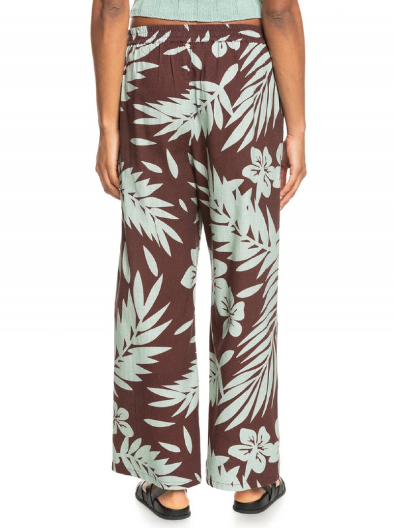 Roxy Another Night Wide Leg Pants | 03218-KTEB