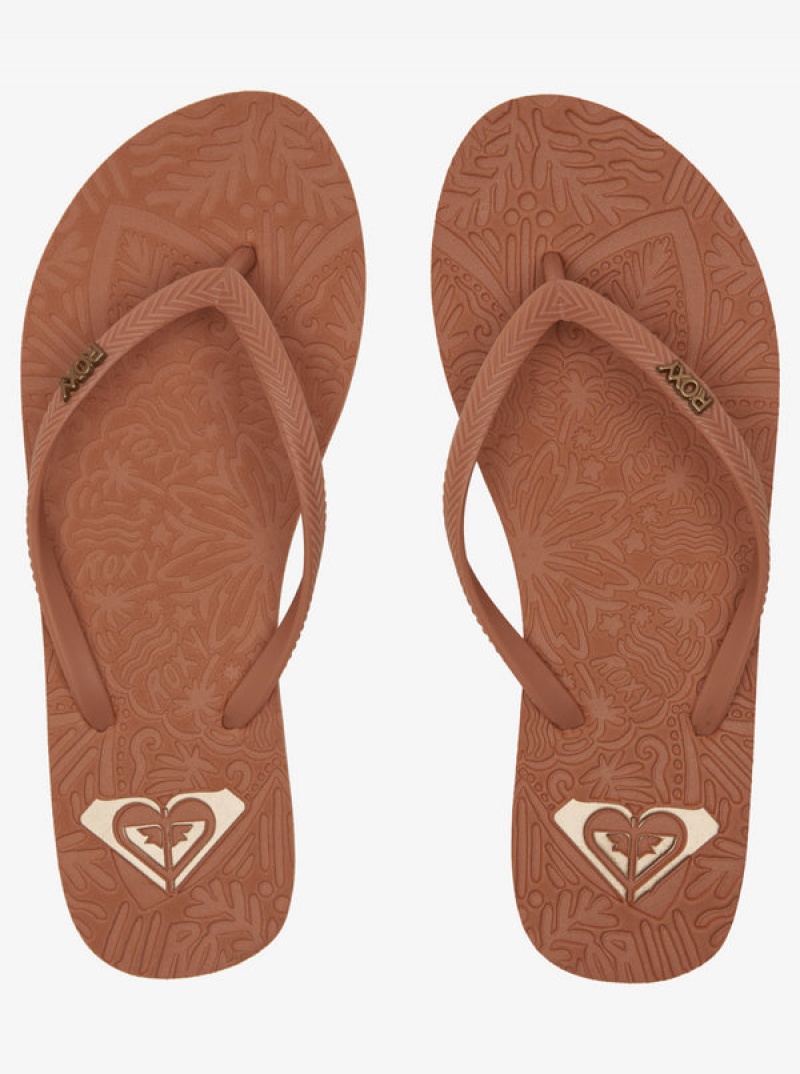 Roxy Antilles Flip Flops | 80571-TSIB