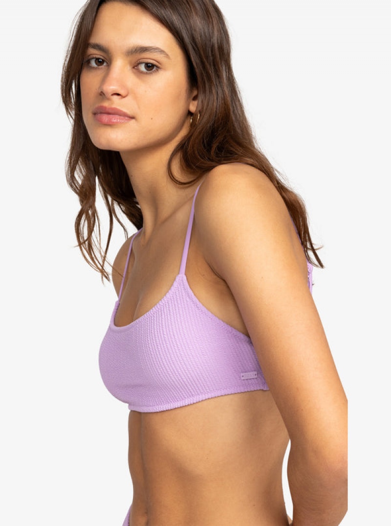 Roxy Aruba Basic Bralette Bikini Tops | 23019-KLCQ