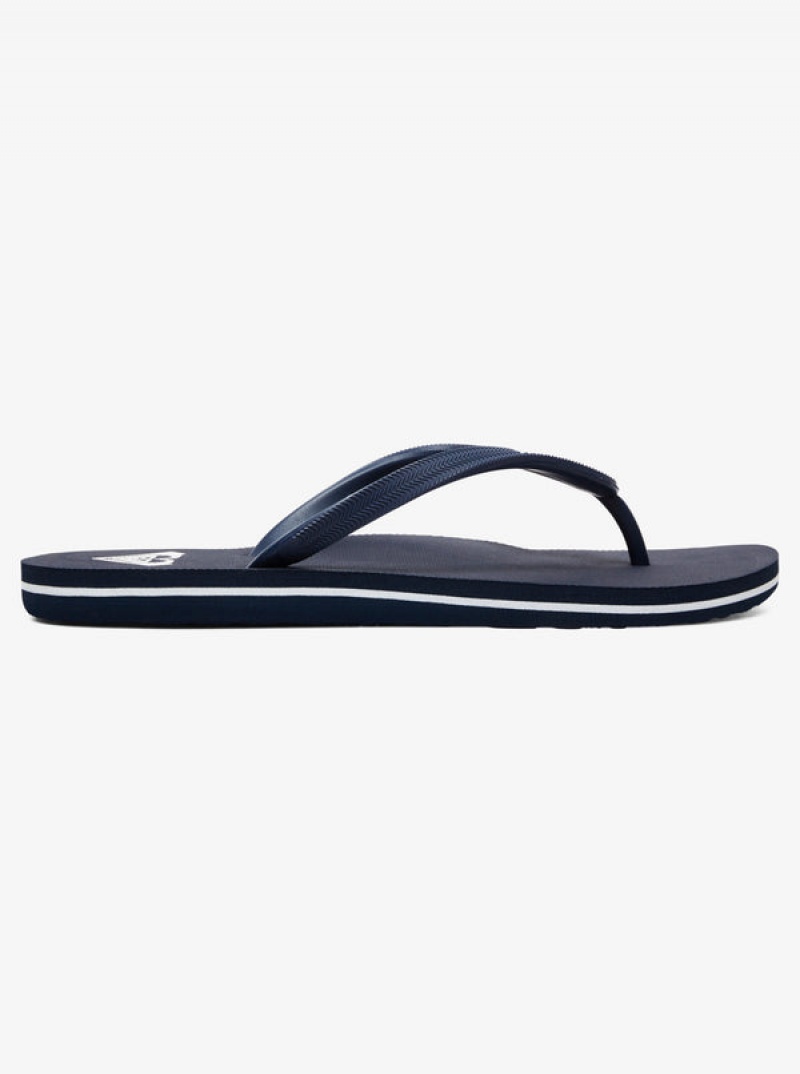 Roxy Azul Basic Flip Flops | 94256-ANHP