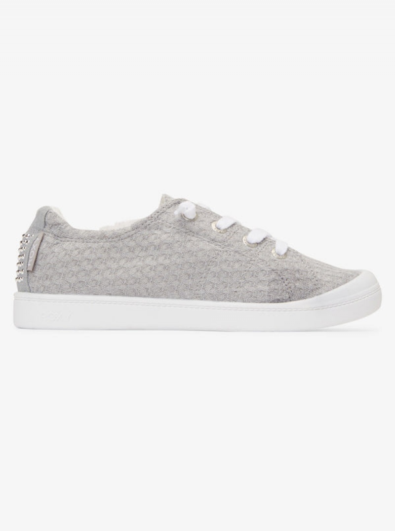 Roxy Bayshore Plus Fur Sneakers | 41795-UZAG