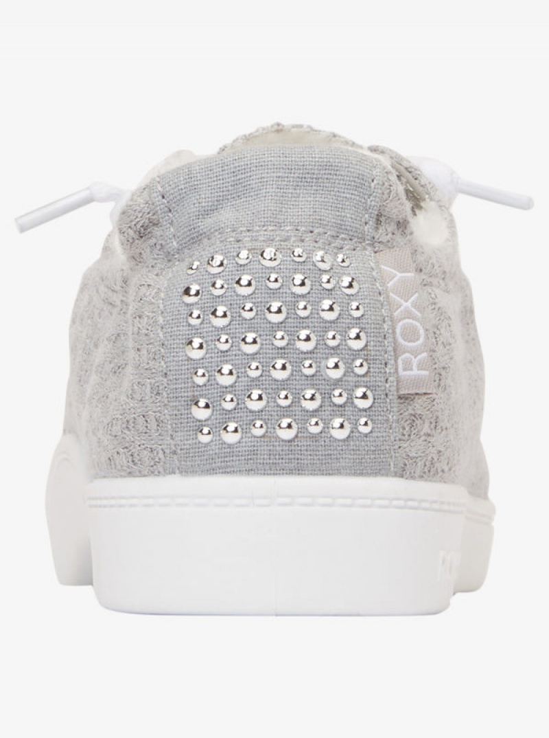 Roxy Bayshore Plus Fur Sneakers | 41795-UZAG