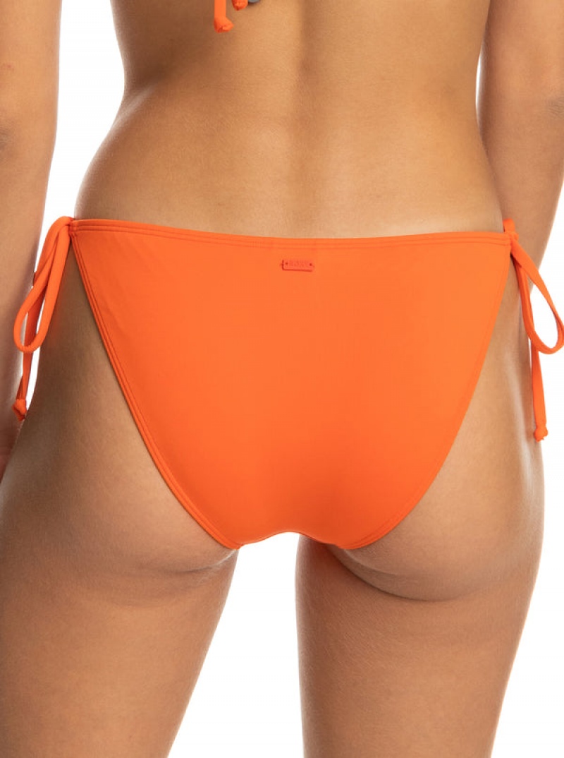 Roxy Beach Classics Tie Side Solid Bikini Bottoms | 35672-MOPB