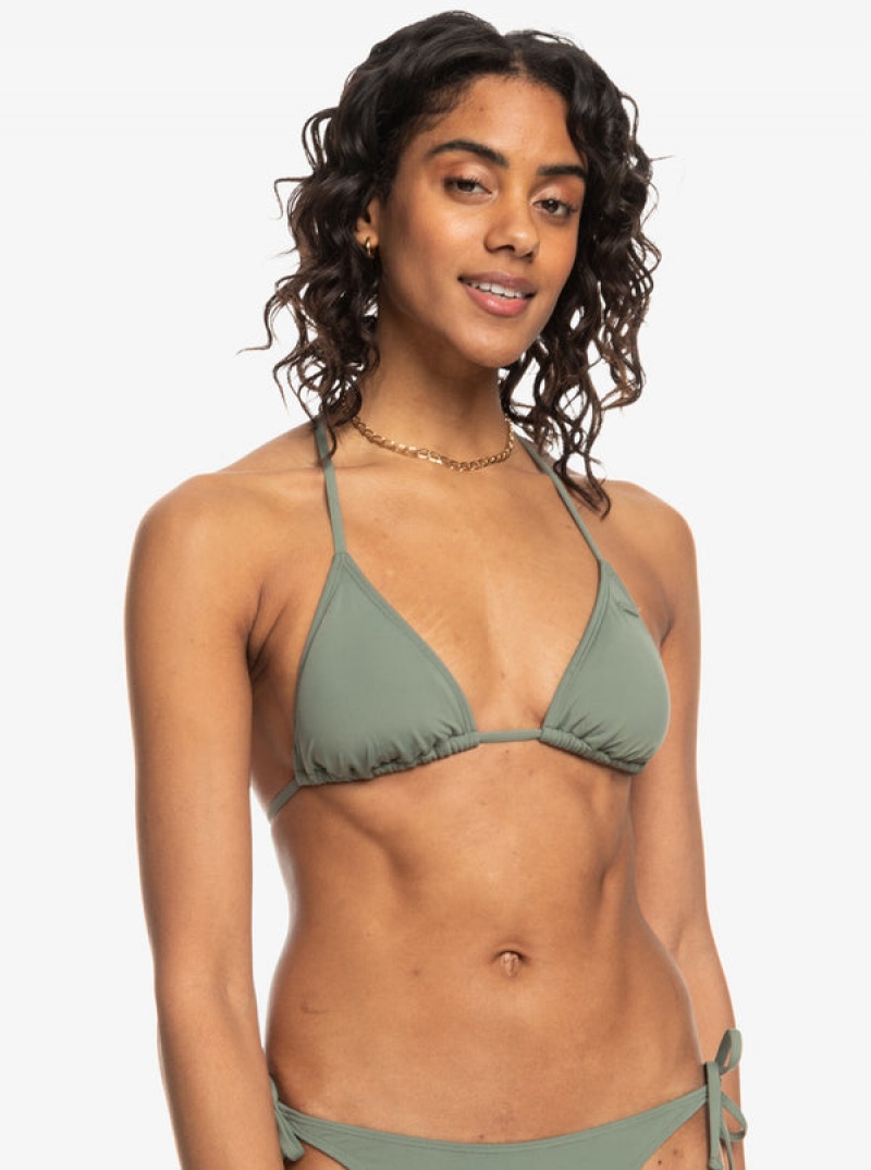 Roxy Beach Classics Tiki Triangle Bikini Tops | 37806-HIFB