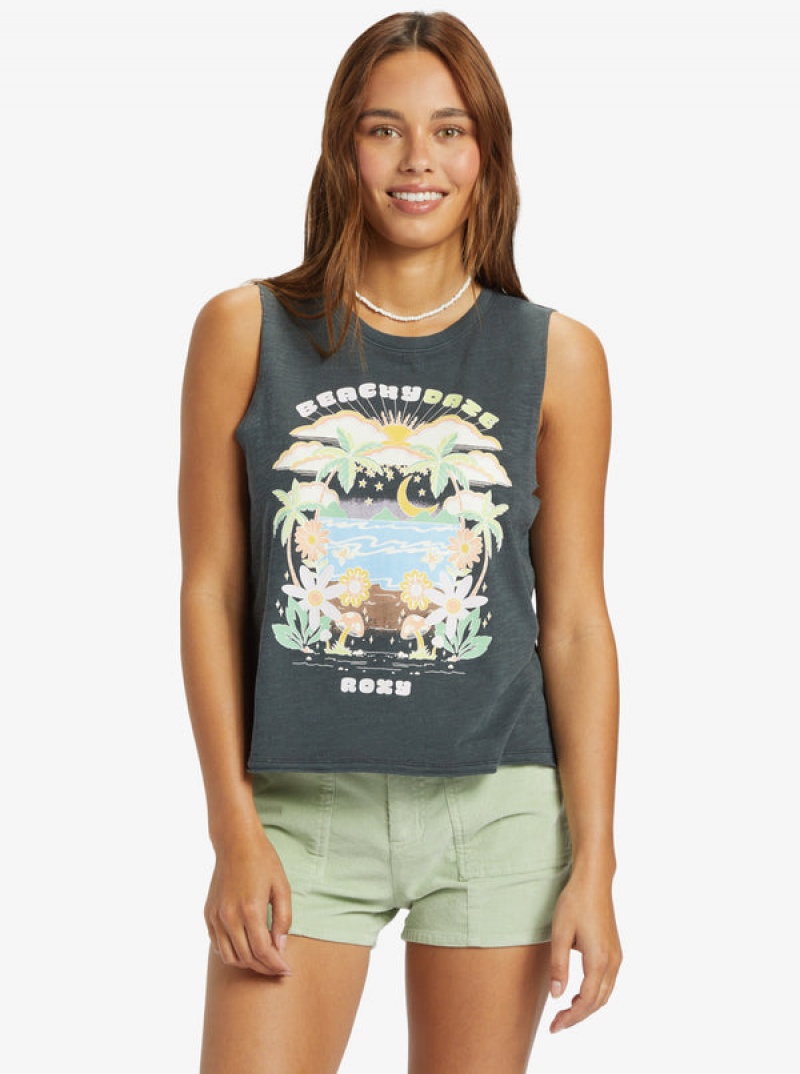 Roxy Beachy Days Muscle Tanks | 93568-TMIF