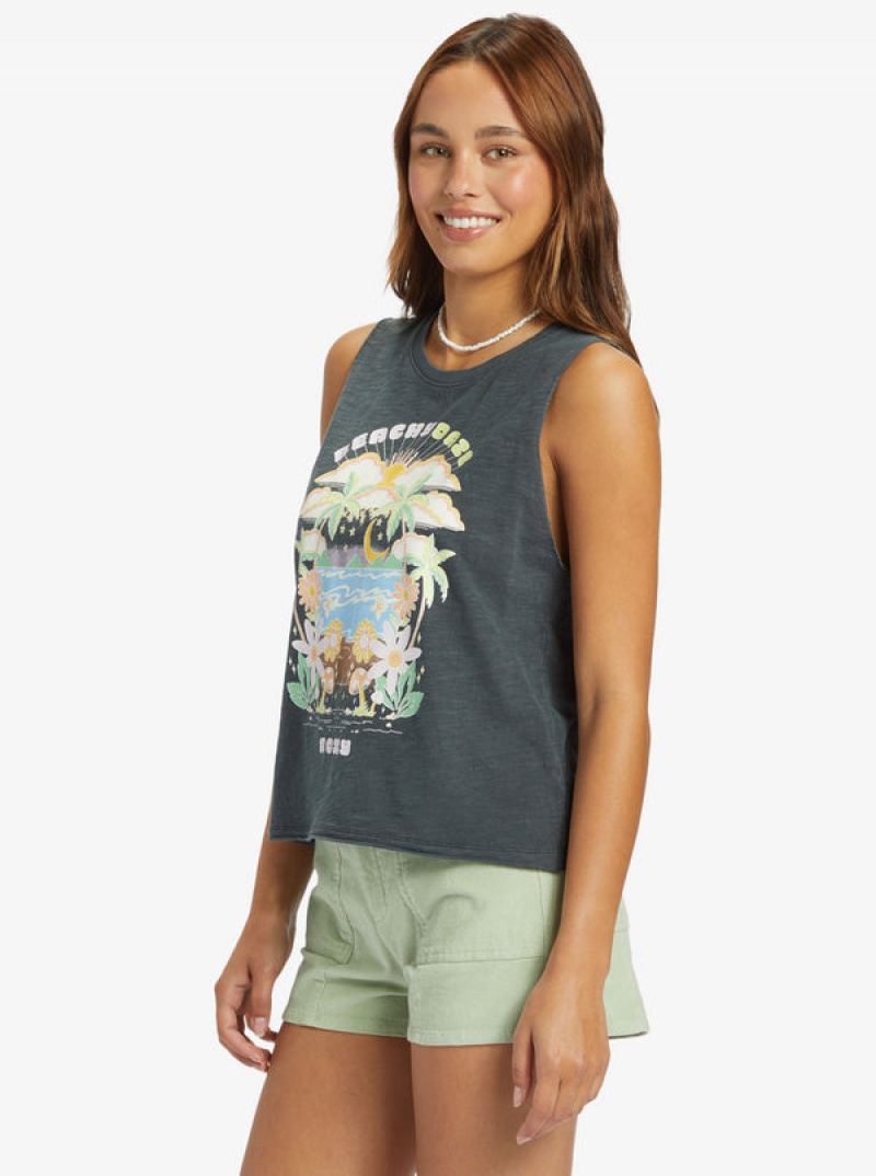 Roxy Beachy Days Muscle Tanks | 93568-TMIF