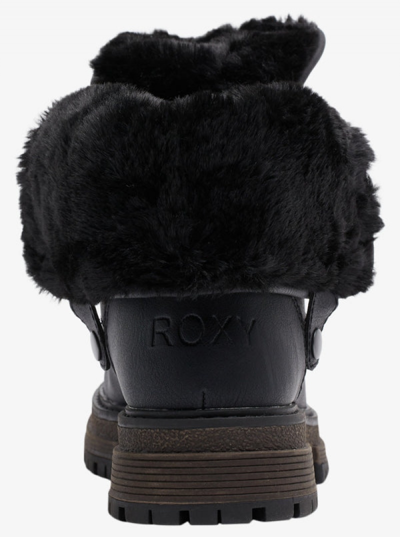 Roxy Bruna Lace-Up Boots | 41857-BGCM