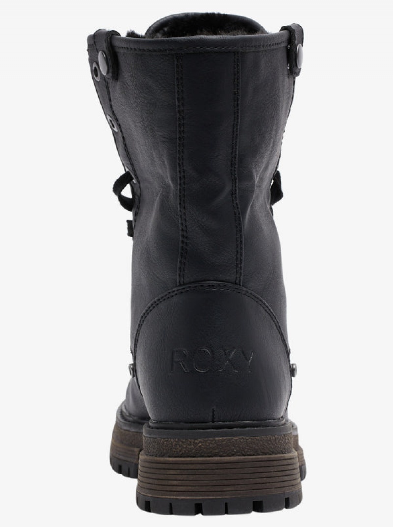 Roxy Bruna Lace-Up Boots | 41857-BGCM