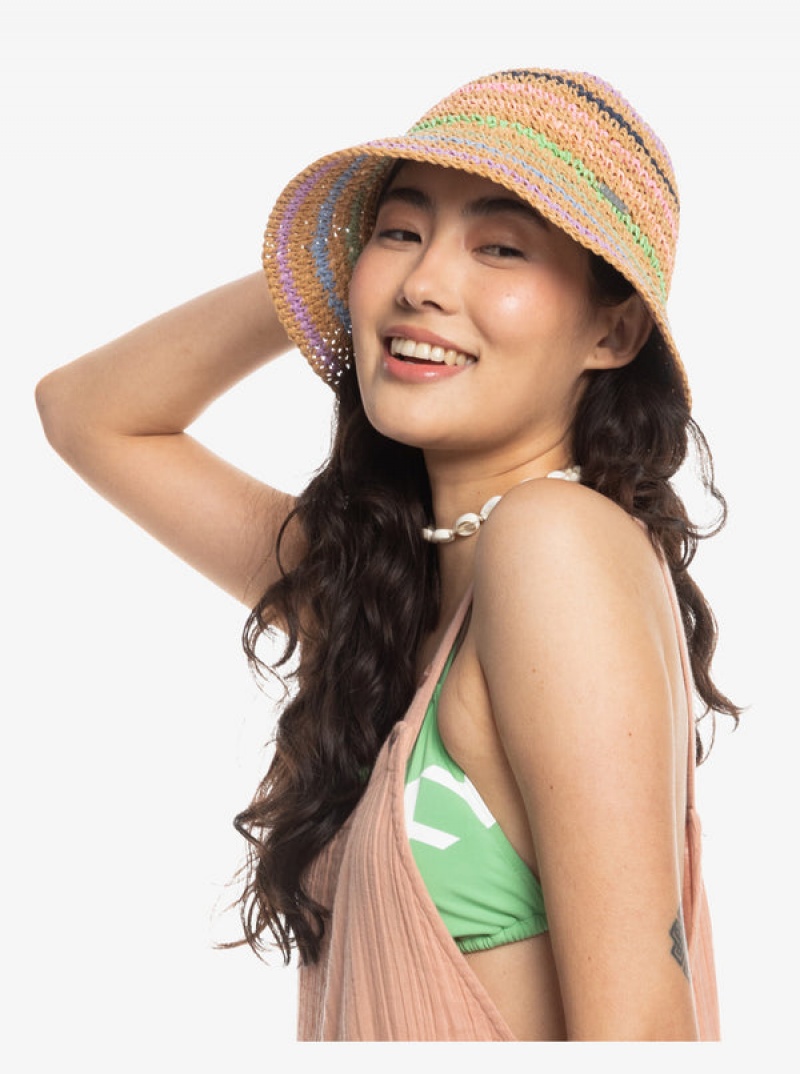 Roxy Candied Peacy Sun Hats | 26907-UQKT