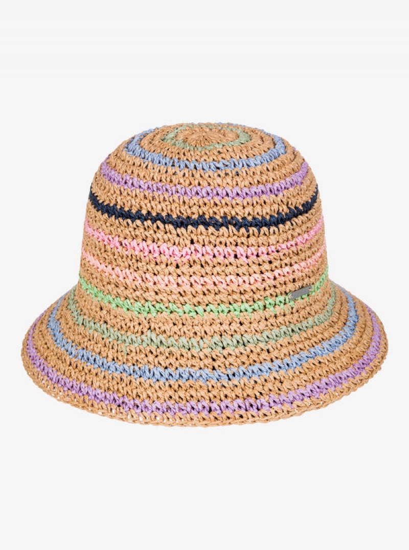 Roxy Candied Peacy Sun Hats | 26907-UQKT