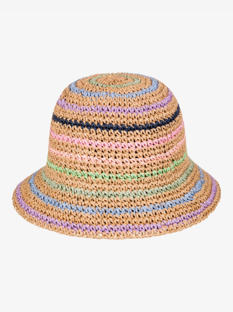 Roxy Candied Peacy Sun Hats | 26907-UQKT