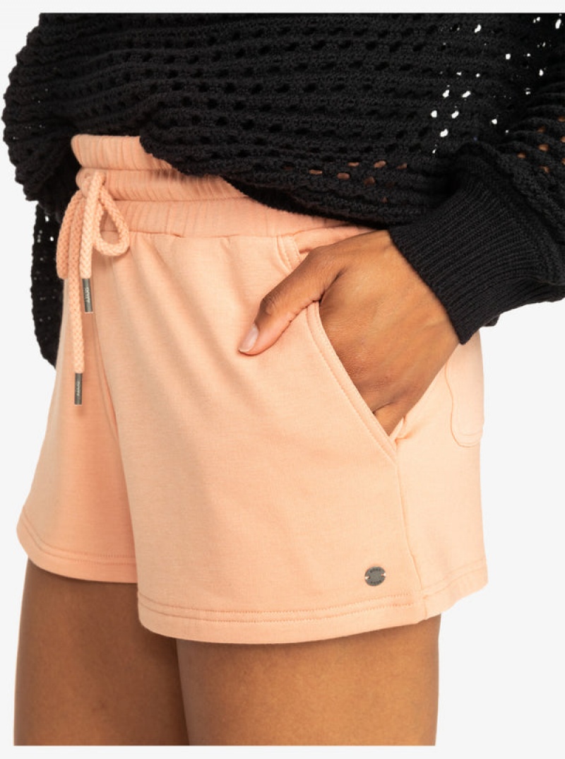 Roxy Check Out Elastic Waist Shorts | 82496-YZWM