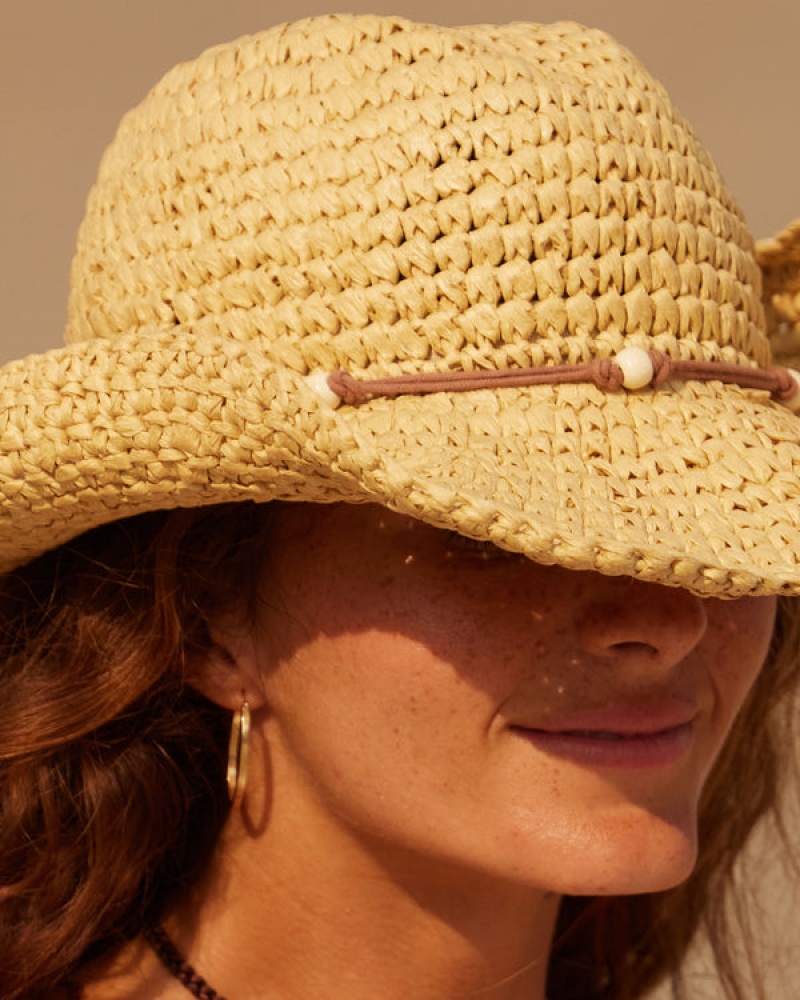 Roxy Cherish Summer Cowboy Hats | 95768-MQSU