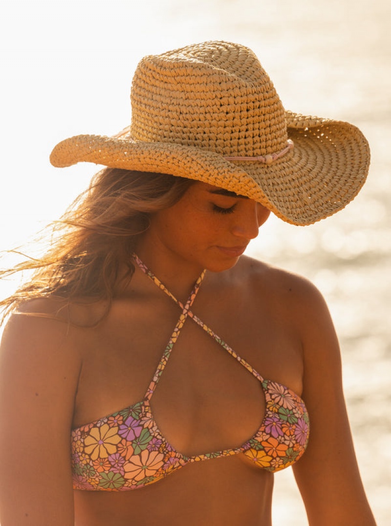 Roxy Cherish Summer Sun Hats | 37901-HEJM