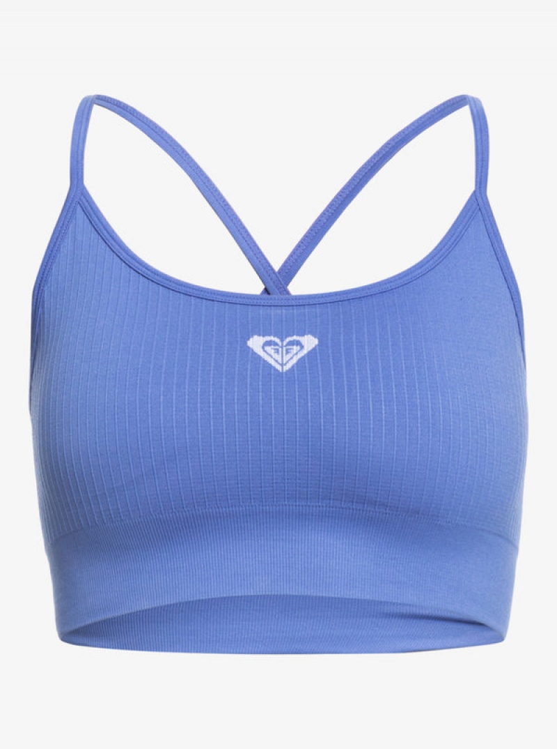 Roxy Chill Out Seamless Rib Bra Tops | 20987-PRDJ