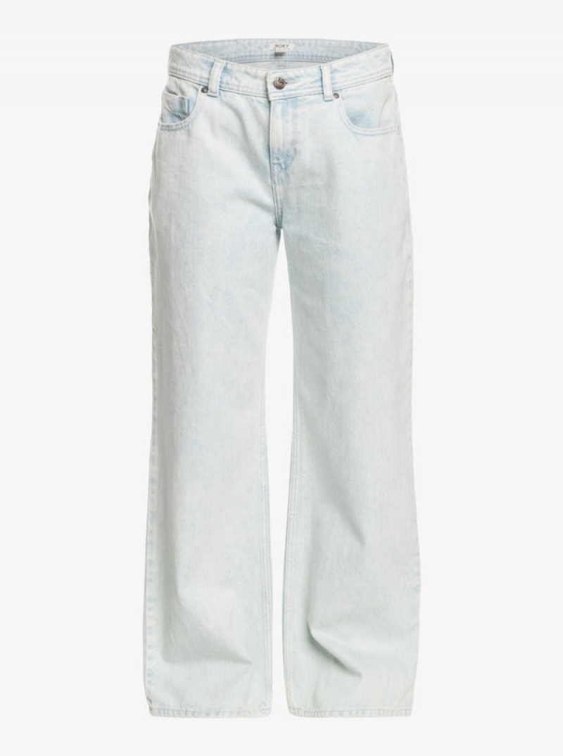 Roxy Chillin Waygy Jeans Pants | 63470-CYBK