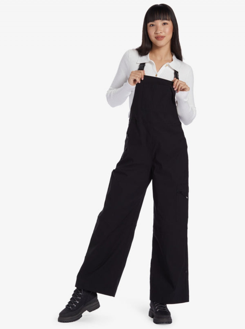 Roxy Chloe Kim Cargo Overalls Jumpsuits | 61382-OUEW