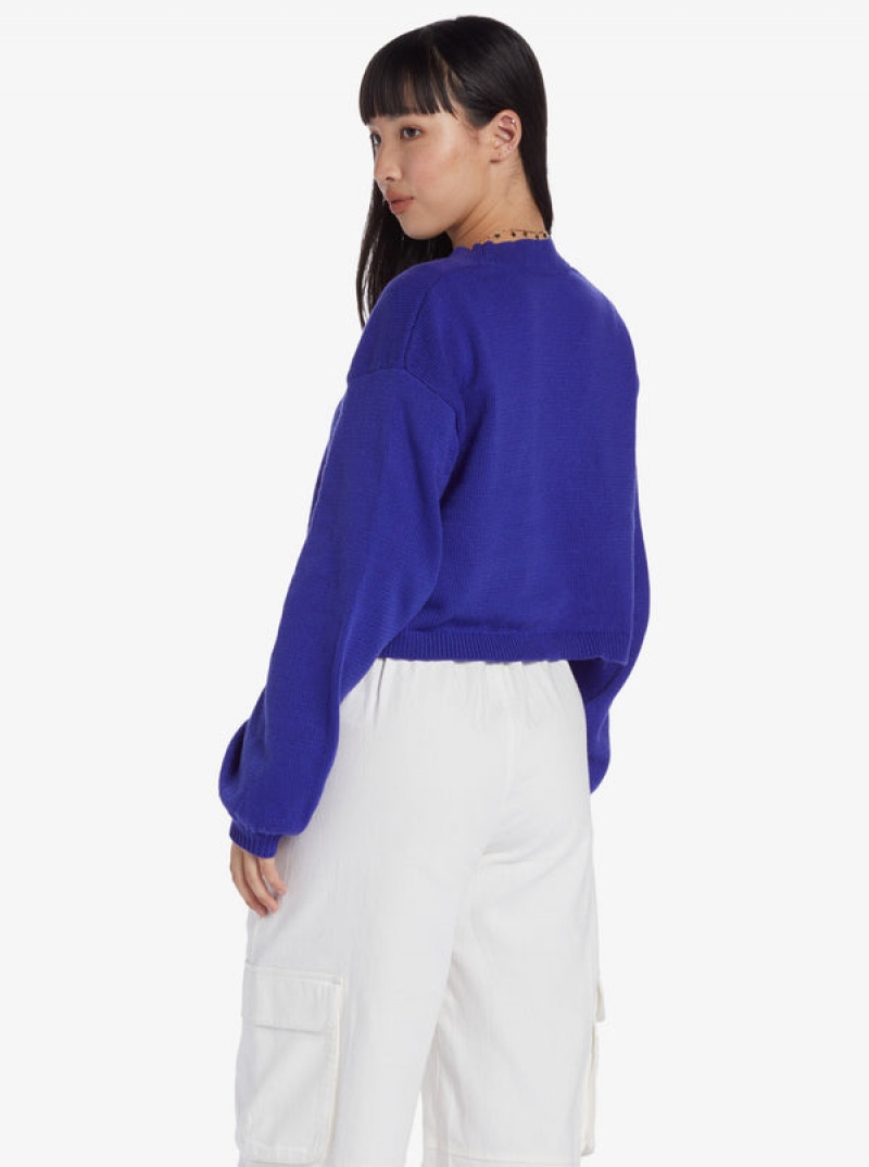 Roxy Chloe Kim Crew Neck Sweaters | 39647-USZE