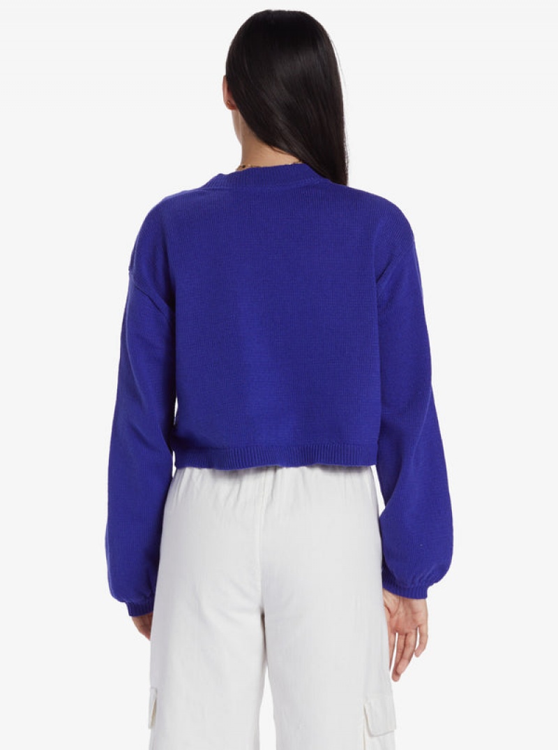 Roxy Chloe Kim Crew Neck Sweaters | 39647-USZE