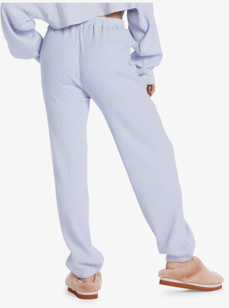 Roxy Chloe Kim Off Duty Waffle Pants | 84195-MWZA